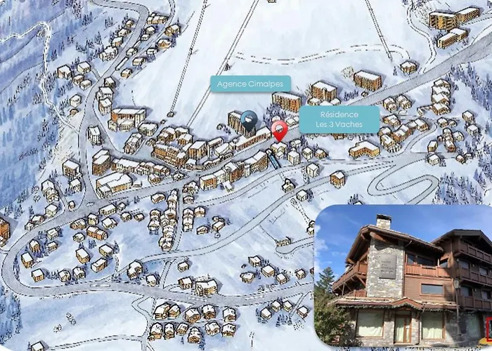 : Cosy 4 Personnes Avec Parking - Fr-1-563-50 Lejlighed Courchevel